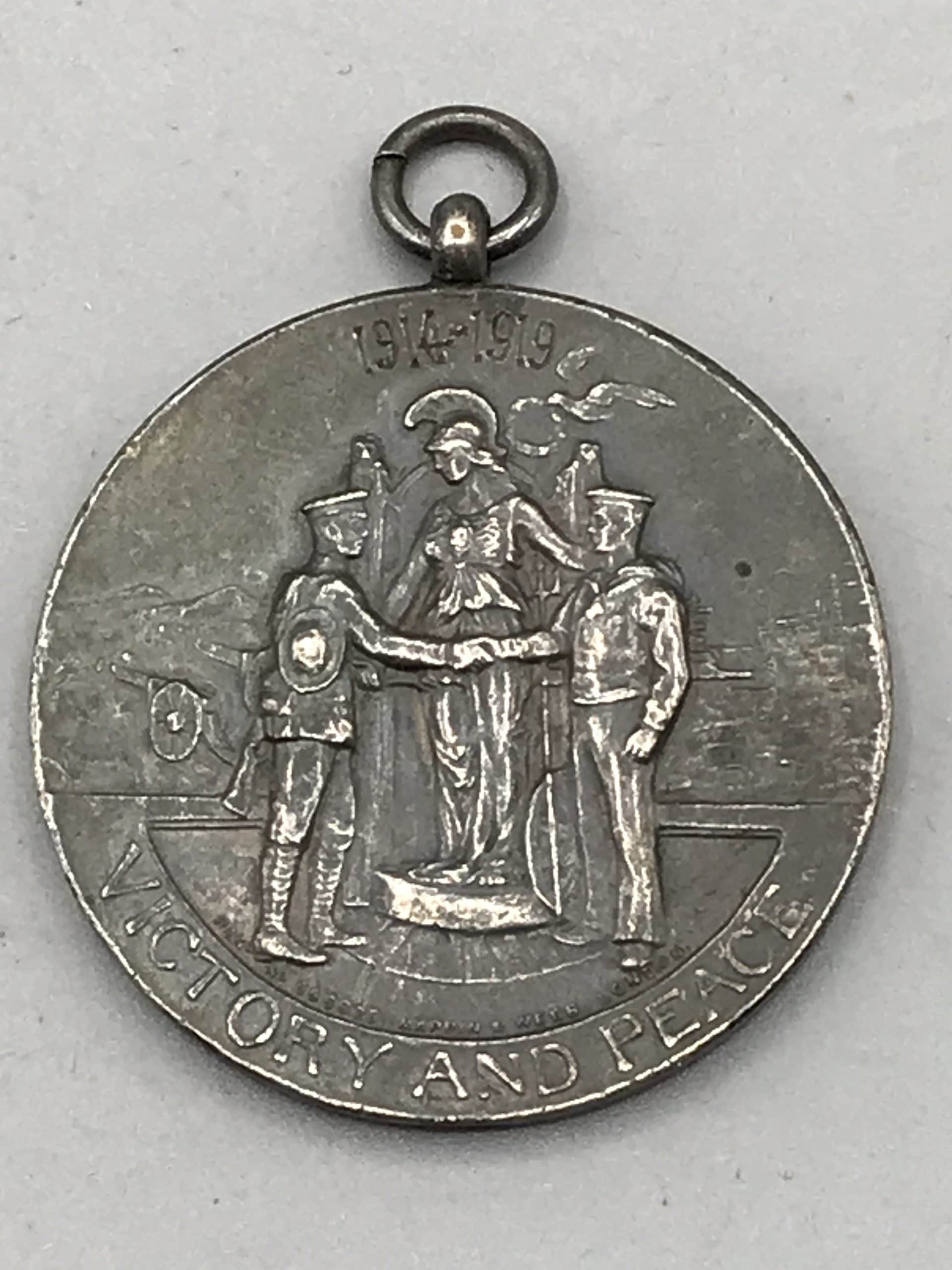 WW1 British Army 1914-1919 Victory & Peace Celebrations Medal