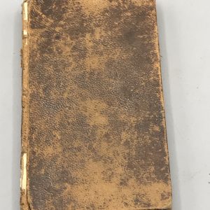 Antique 1808 Book Fables For The Female Sex by Edward Moore