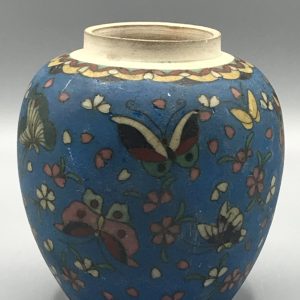 Antique Japanese Meiji Ginger Jar Vase Porcelain