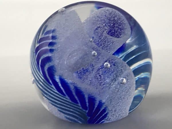 Scottish Caithness Glass Paperweight Chevrons - Image 5
