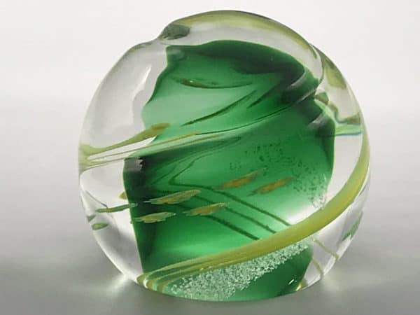 Scottish Caithness Glass Paperweight Spring Festival