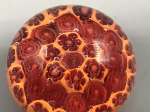 Small Murano Millefiori Glass Paperweight - Image 2