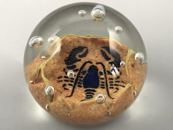 Caithness Cancer Star Sign Paperweight – Handmade in Scotland