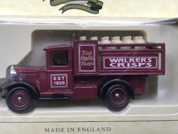 Lledo Walkers Crisps Die-Cast Model Van Set – Made in England, Boxed - Image 3