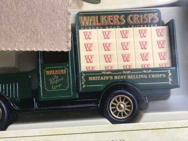 Lledo Walkers Crisps Die-Cast Model Van Set – Made in England, Boxed - Image 5