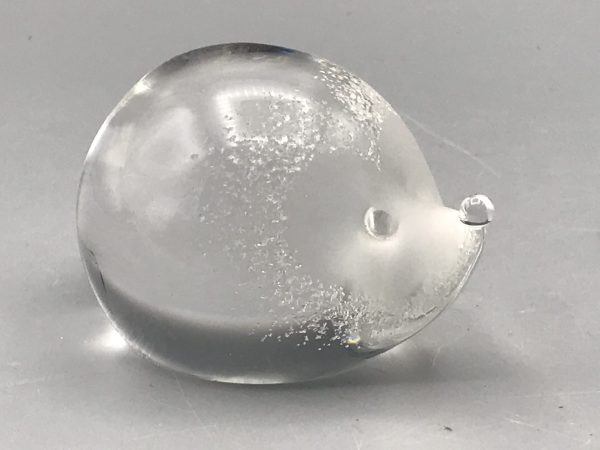 Mats Jonasson Crystal Hedgehog Paperweight – Signed Swedish Art Glass - Image 5