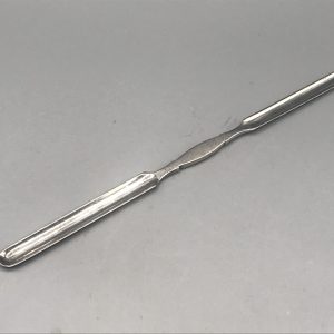 Silver Plate Marrow Scoop – Antique Double-Ended Georgian Style