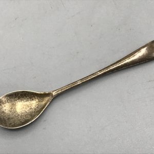 Antique Sterling Silver Salt Spoon – Birmingham 1932 – 2.75 Inches