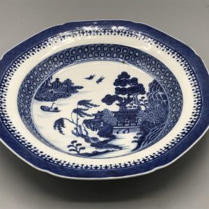 18th Century Chinese Export Porcelain Plate – Nanking Octagonal