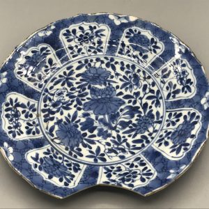 18th Century Chinese Porcelain Plate – Kangxi Period Blue and White – 18th century Chinese export porcelain