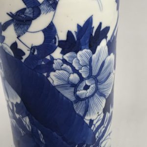 Porcelain Chinese Vase – 1920s Republic Era with Bird Motif