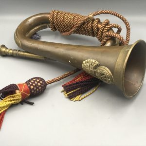 Brass and Copper Bugle – Royal Welch Fusiliers 23rd Regiment Military Instrument
