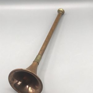 Copper & Brass Hunting Horn – Vintage Decorative / Working Piece