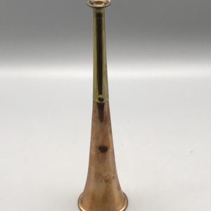 Vintage Copper and Brass Hunting Horn – Traditional Equestrian Piece