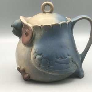 Stoneware Owl Teapot by Kashiwa Craft – Seto Ware Studio Pottery