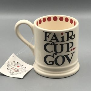 Emma Bridgewater Pottery Mug – “Fair Cup Gov” Comic Relief Edition