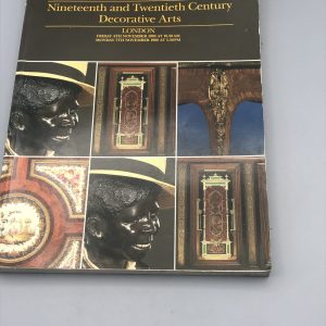 Sotheby’s Decorative Arts Auction Catalogue – London 1988 Reference Book